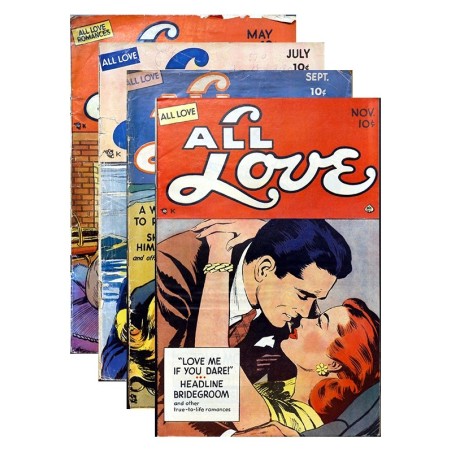All Love - Complete Issues 026-032 1940s